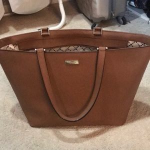 Kate Spade Tan/Brown Large Bucket Bag